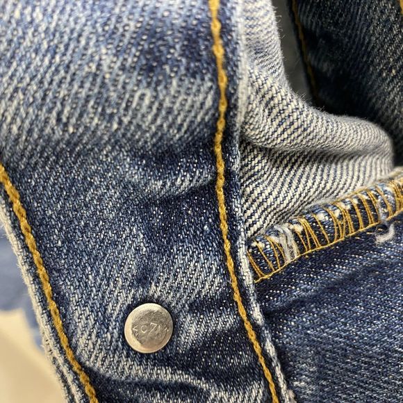 Levis Strauss 550 Jeans Mens 34x30 Distressed Paint Baggy Relaxed Fit Denim - Picture 13 of 15